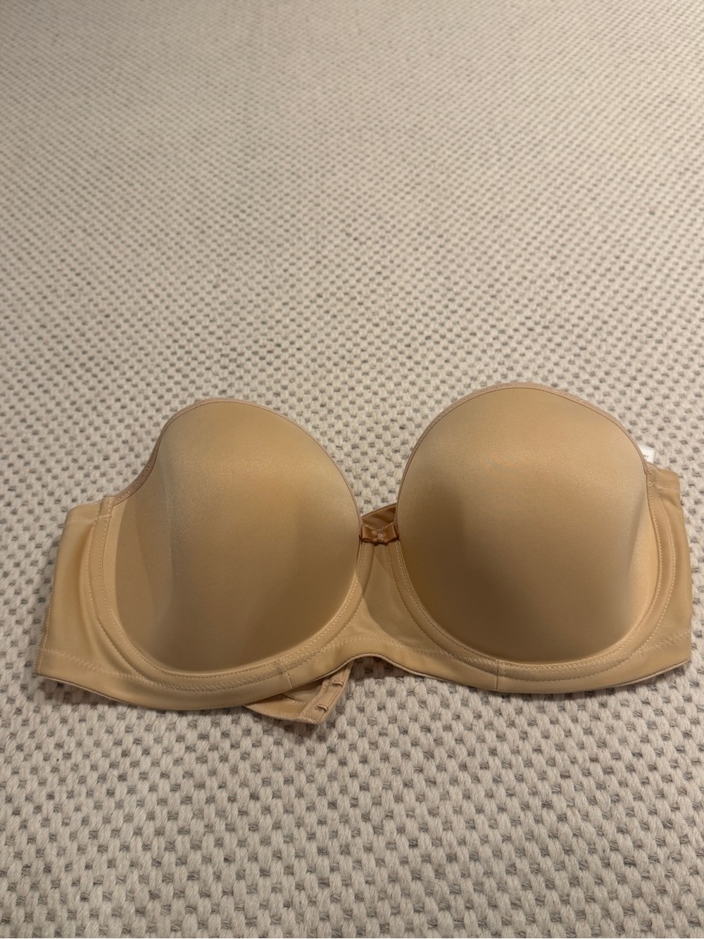 Elomi Beige Strapless Molded Cup Bra